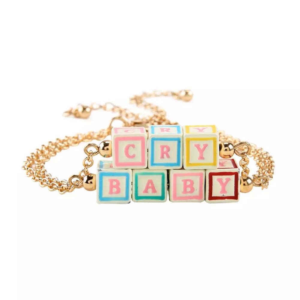 NWT Melanie Martinez “Cry Baby” Blocks Bracelets 💟
